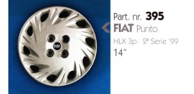 Borchia copri ruota per FIAT PUNTO misura 14"