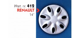 Borchia copri ruota per RENAULT  misura 14"