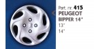 Borchia copri ruota per PEUGEOT BIPPER misura 14"