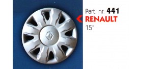 Borchia copri ruota per RENAULT  misura 15"