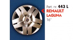 Borchia copri ruota per RENAULT LAGUNA misura 16"