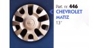 Borchia copri ruota per CHEVROLET MATIZ misura 13" Copricerchi Copriruota