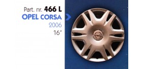 Borchia copri ruota per OPEL CORSA misura 16"