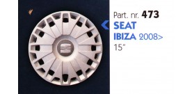 Borchia copri ruota per SEAT IBIZA misura 15"