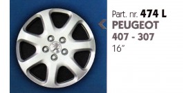 Borchia copri ruota per PEUGEOT 407-307 misura 16"