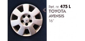 Borchia copri ruota per TOYOTA AVENSIS misura 16"