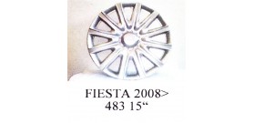 Borchia copri ruota per FORD FIESTA misura 15" Copricerchio Copriruota