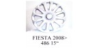 Borchia copri ruota per FORD FIESTA misura 15" Copricerchio Copriruota