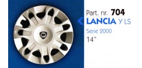 Borchia copri ruota per LANCIA Y misura 14"