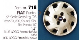 Borchia copri ruota per FIAT PUNTO misura 13"