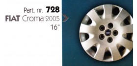 Borchia copri ruota per FIAT CROMA 2005 misura 16"