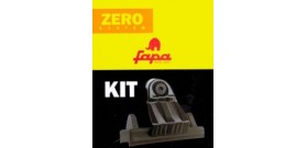 Kit staffe di fissaggio per barre FAPA modello ZERO SYSTEM